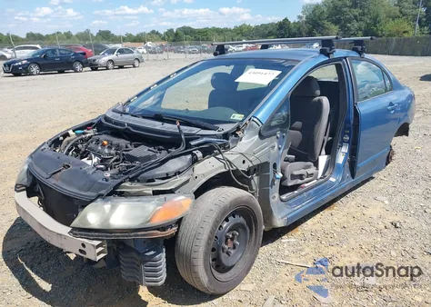 2008 Honda Civic Lx from USA, damaged, VIN 1HGFA16518L086169